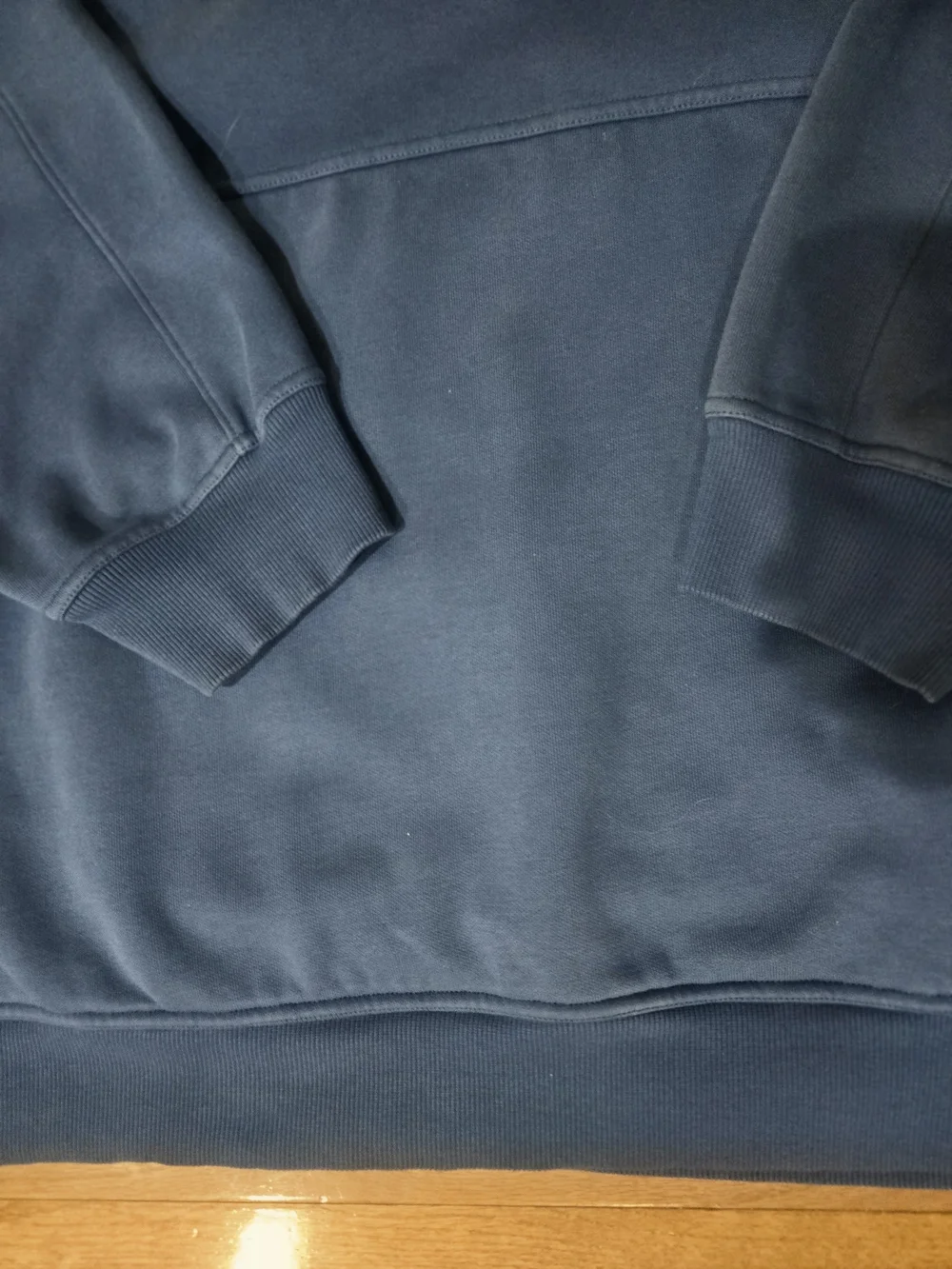 Vintage Y2K Air Jordan Embroidered Spell Out Hoodie Royal Blue Mens XXL Baggy